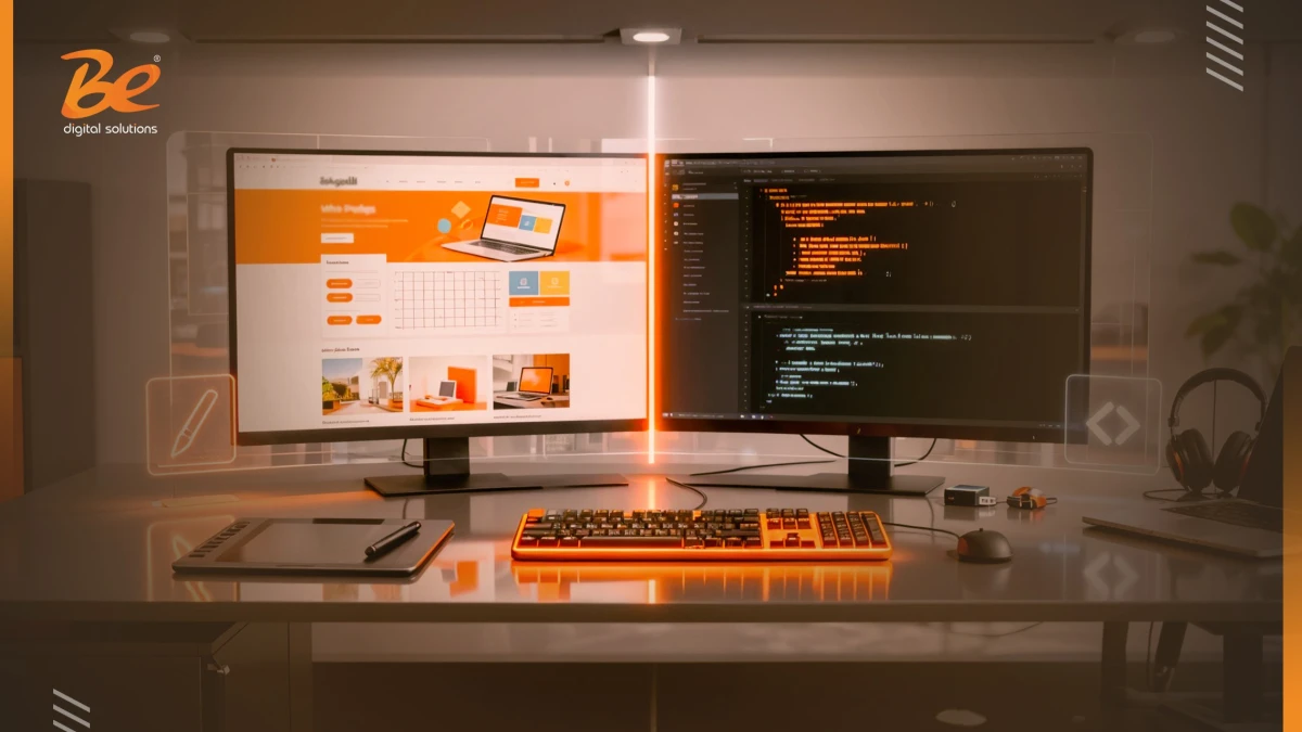 الفرق بين تصميم المواقع وبرمجة المواقع